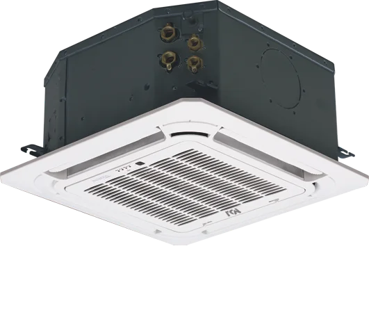 Четырехтрубные компактные четырехпоточные кассетные фанкойлы MDKD